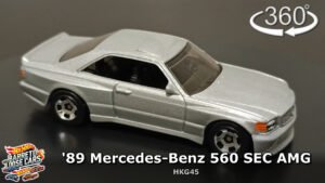 '89 mercedes benz 560 sec amg hkg45