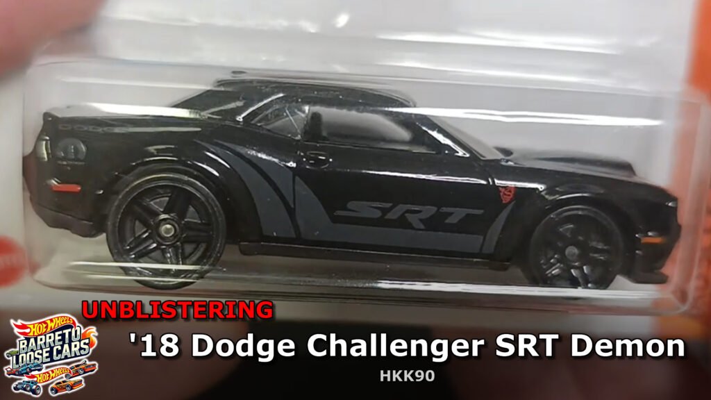 Review completo: Hot Wheels Dodge Challenger SRT Demon (HKK90)