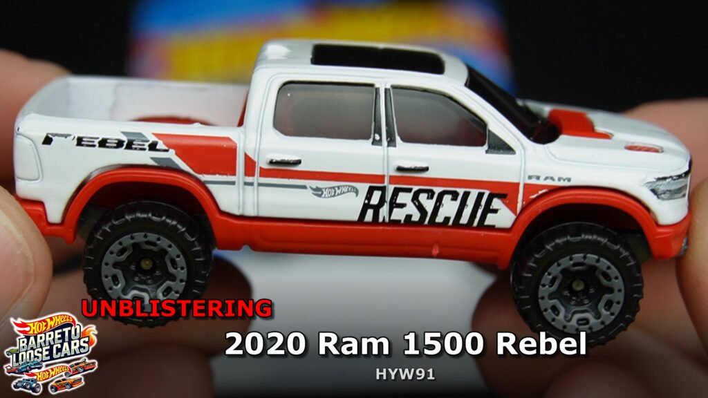 Review completo da 2020 Ram 1500 Rebel (HYW91) Hot Wheels