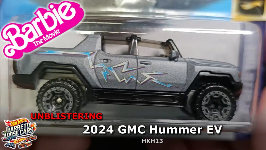 O Carro do Ken? Review Detalhado do 2024 GMC Hummer EV (HKH13) da Hot Wheels, um dos destaques do filme da Barbie