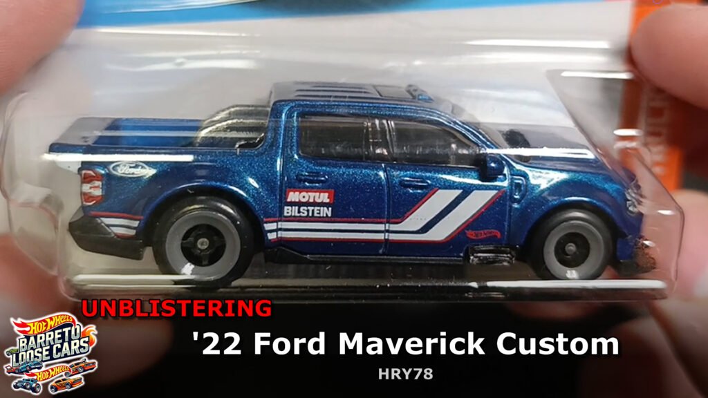 Review completo do ’22 Ford Maverick Custom Hot Wheels (HRY78) – Mainline 2024.