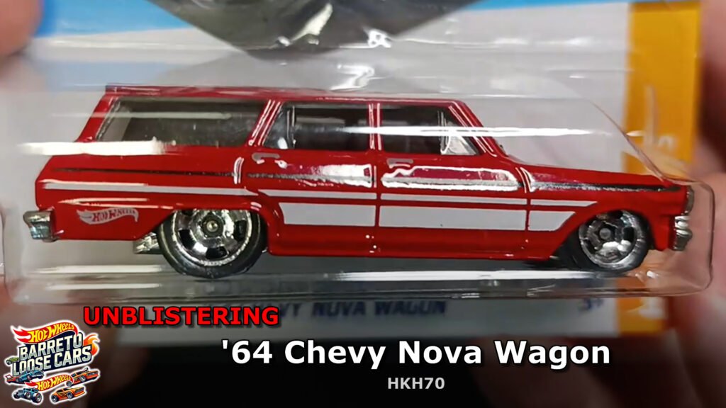 Review completo da ’64 Chevy Nova Wagon da Hot Wheels (HKH70)