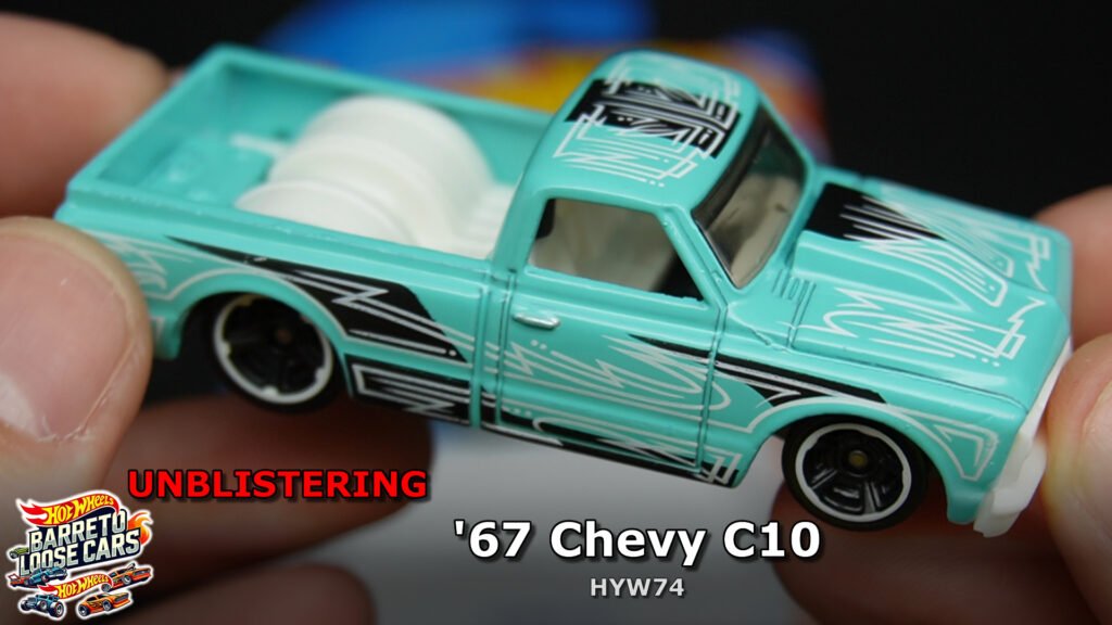 Review completo da ’67 Chevy C10 Hot Wheels (HYW74)
