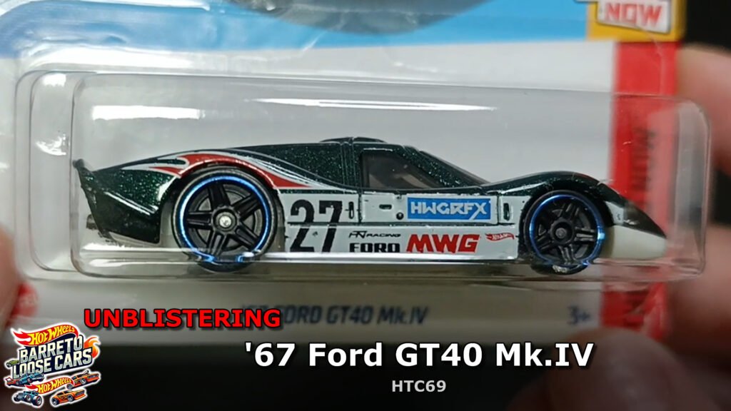 unblistering '67 ford gt40 mk.iv htc69