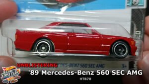 unblistering '89 mercedes benz 560 sec amg htb70