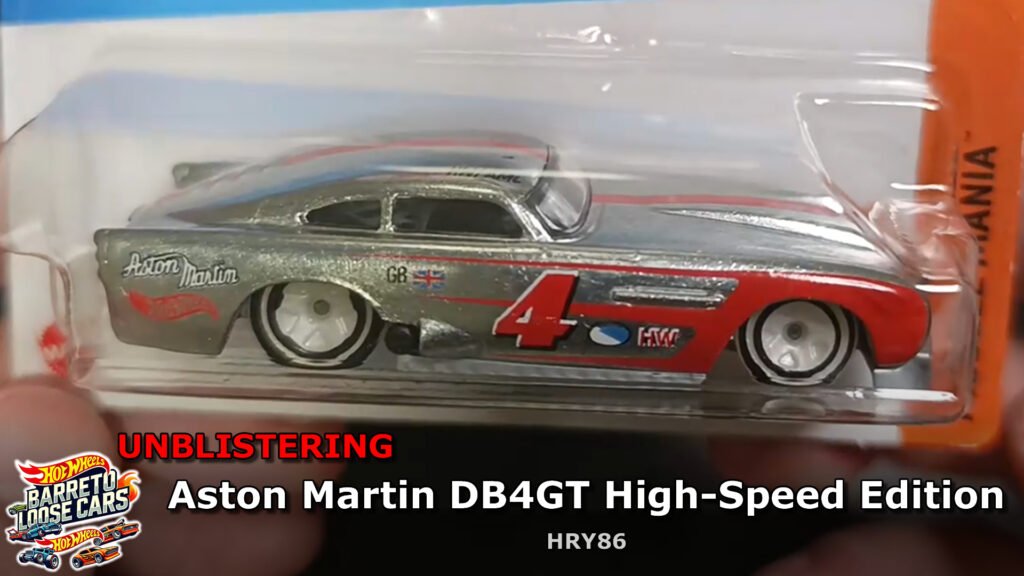 Review Completo: Aston Martin DB4GT High-Speed Edition (HRY86) da Hot Wheels