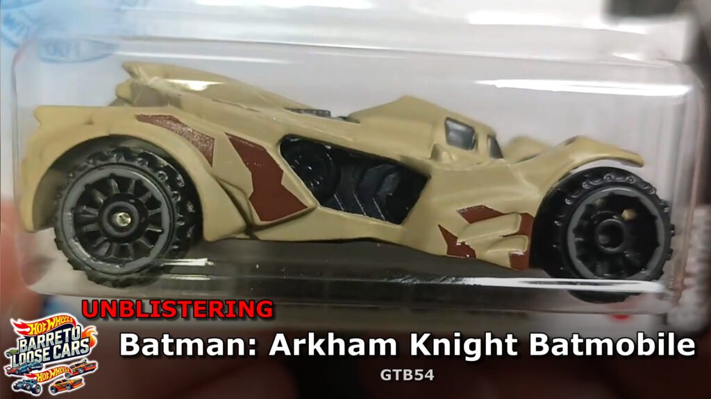 unblistering batman arkham knight batmobile gtb54