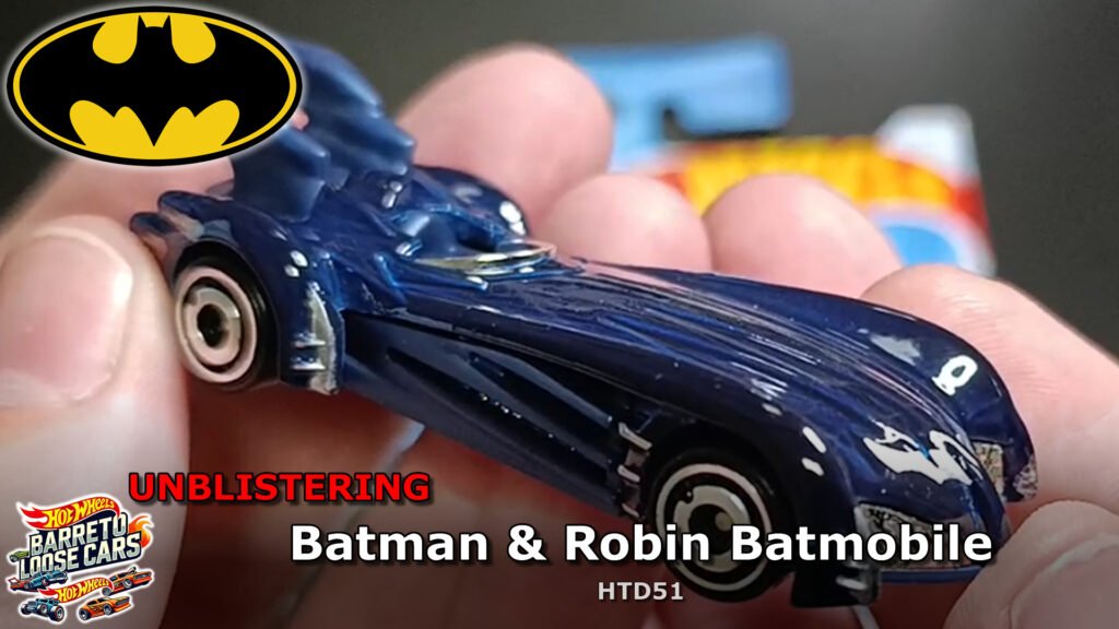 Review completo do Batman & Robin Batmobile Hot Wheels 2024 (HTD51)