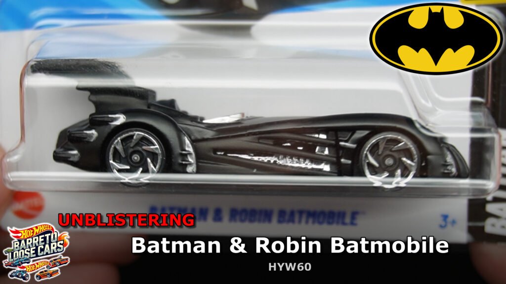 Review do Batmobile Batman & Robin (HYW60) da Hot Wheels