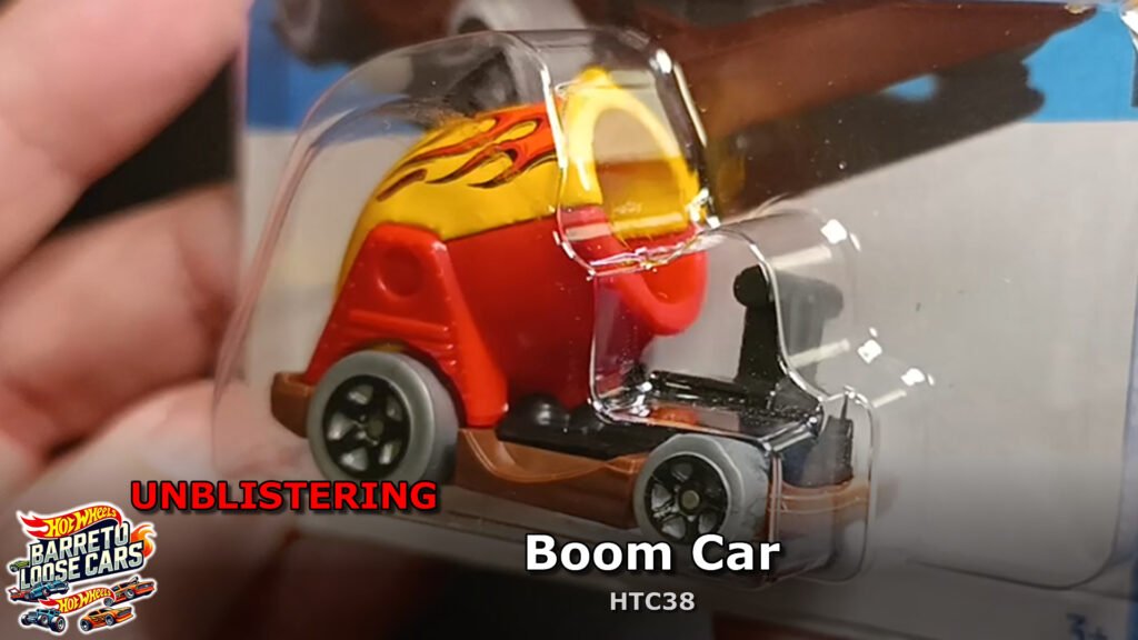 Review e Unboxing Hot Wheels Boom Car (HTC38) Main Line 2024