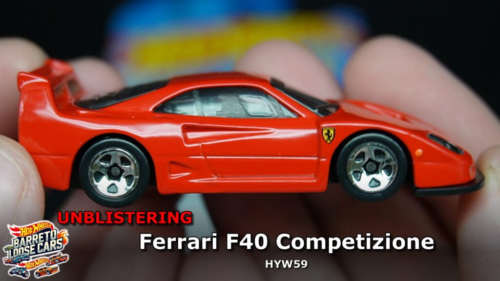 unblistering ferrari f40 competizione hyw59