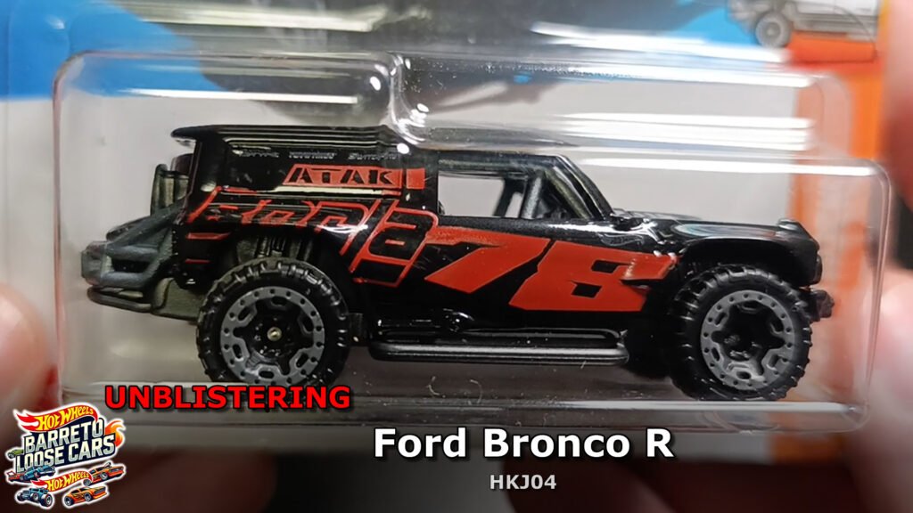 Review completo do Ford Bronco R (HKJ04) da Hot Wheels: A fera do off-road!