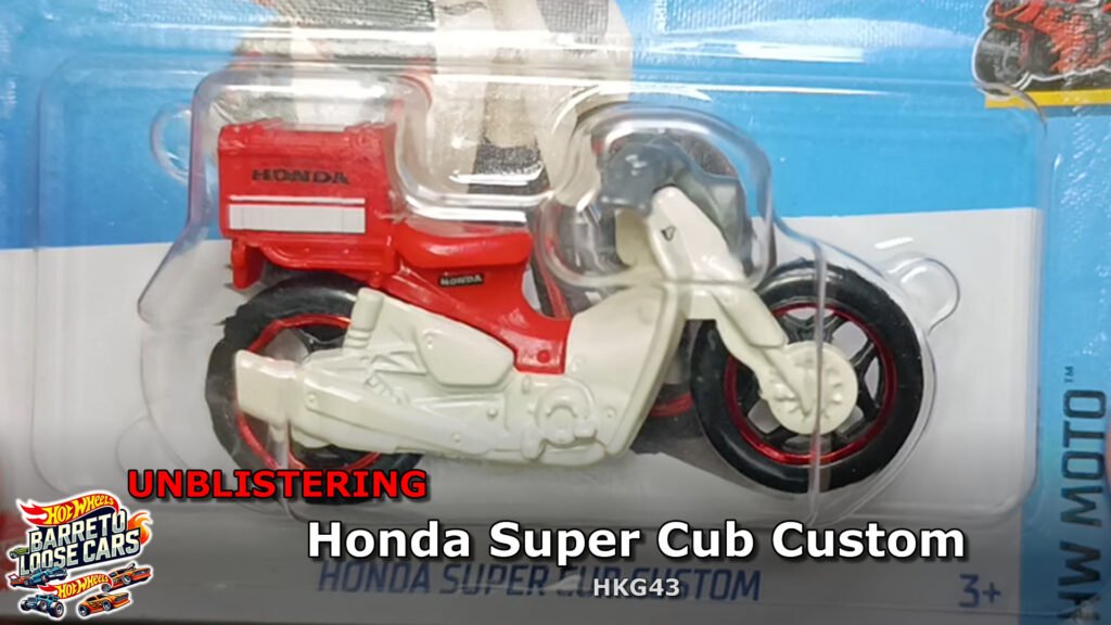 unblistering honda super cub custom hkg43