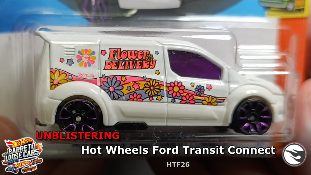Review completo da Hot Wheels Ford Transit Connect (HTF26), Treasure Hunt – TH