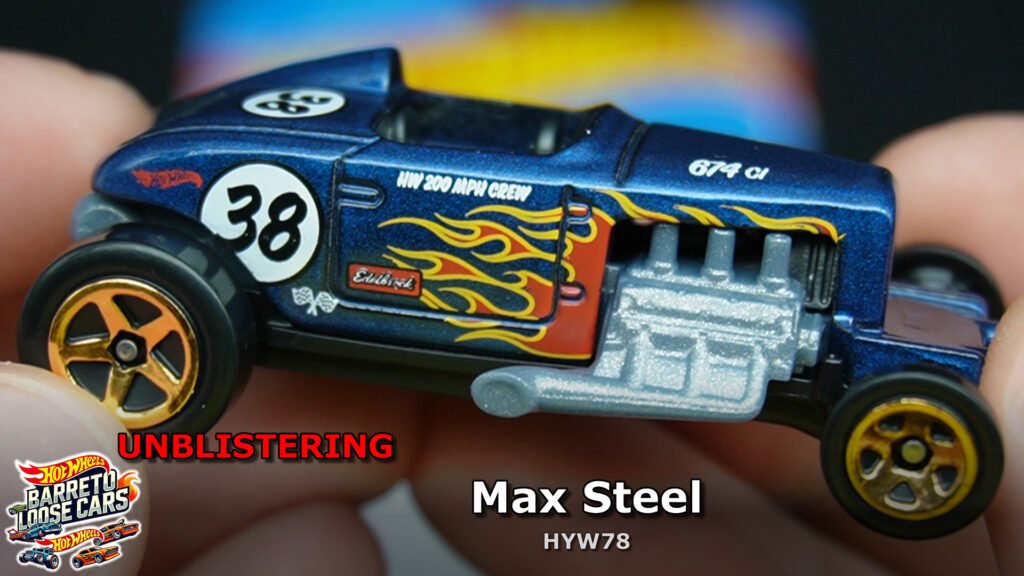 Review Completo do Max Steel (HYW78) da Hot Wheels 2025!