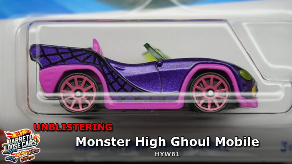 Review Completo: Monster High Ghoul Mobile (HYW61) Hot Wheels 2025