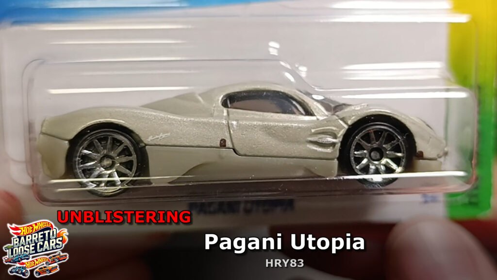 Review Completo: Pagani Utopia Hot Wheels (HRY83)