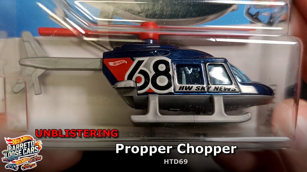 Review Completo: Hot Wheels Propper Chopper (HTD69) HW Metro