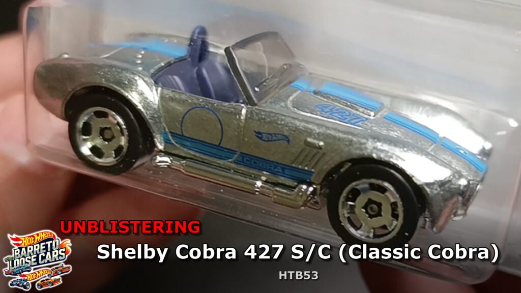 Review completo do Shelby Cobra 427 S/C Hot Wheels (HTB53)