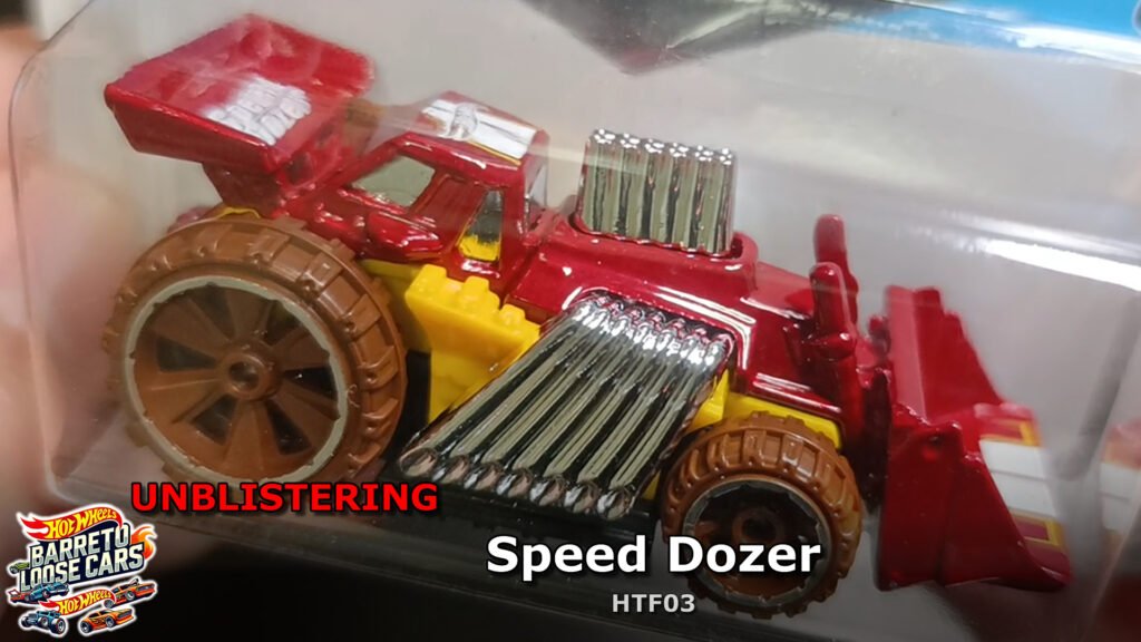 Review completo do Hot Wheels Speed Dozer (HTF03) – Mainline 2024