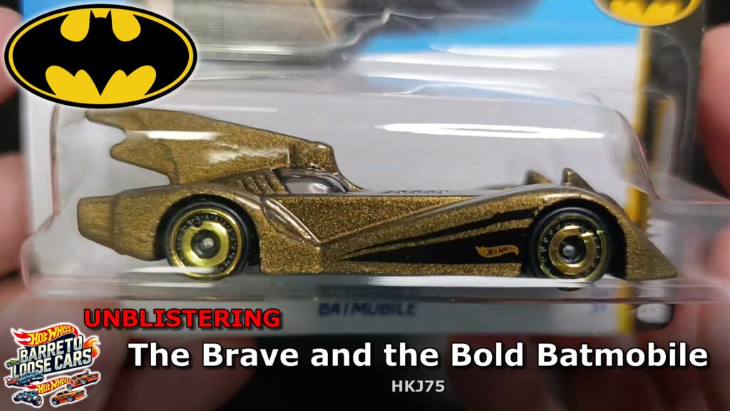 Review completo do The Brave and the Bold Batmobile (HKJ75) da Hot Wheels