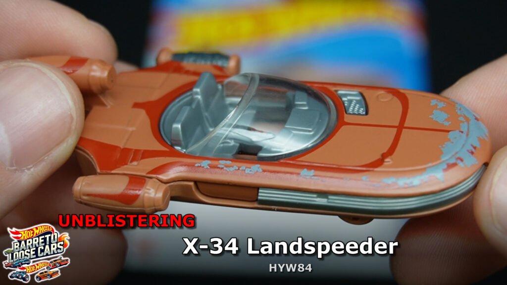 Review completo do Star Wars X-34 Landspeeder (HYW84)