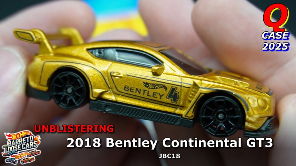 Review completo do 2018 Bentley Continental GT3 (JBC18) da Hot Wheels