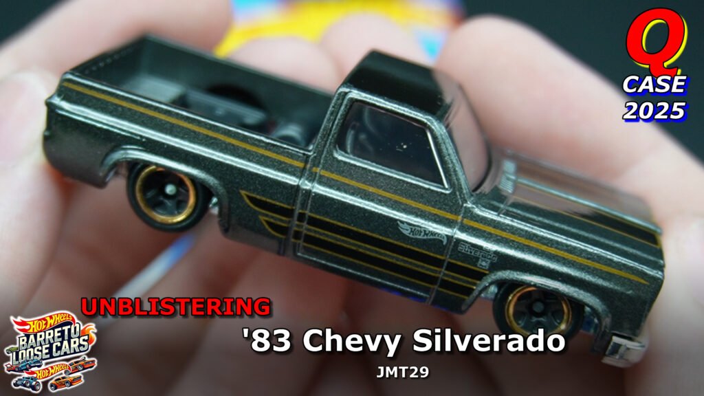 Review completo da Hot Wheels ’83 Chevy Silverado (JMT29) Main Line 2025.