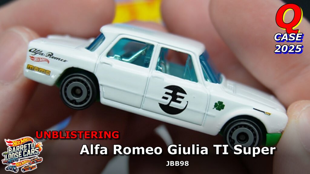 Review Completo: Alfa Romeo Giulia TI Super (JBB98) Hot Wheels
