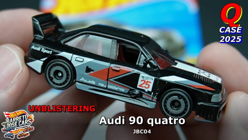 Review completo: Hot Wheels Audi 90 Quattro (JBC04) Main Line 2025