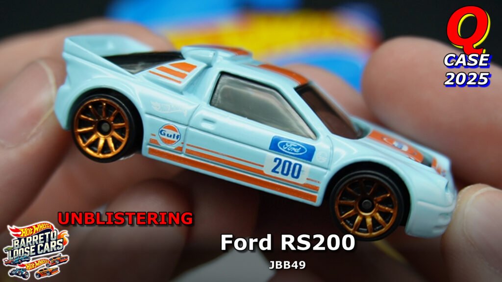 Review Completo: Ford RS200 Hot Wheels (JBB49) Main Line 2025