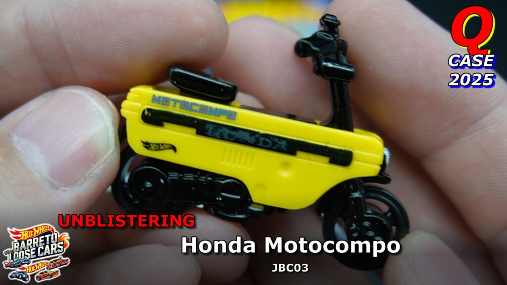 Review completo do Honda Motocompo Hot Wheels 2025 (JBC03)