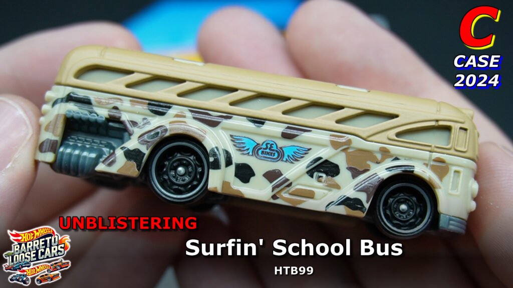 Review completo do Hot Wheels Surfin’ School Bus (HTB99)