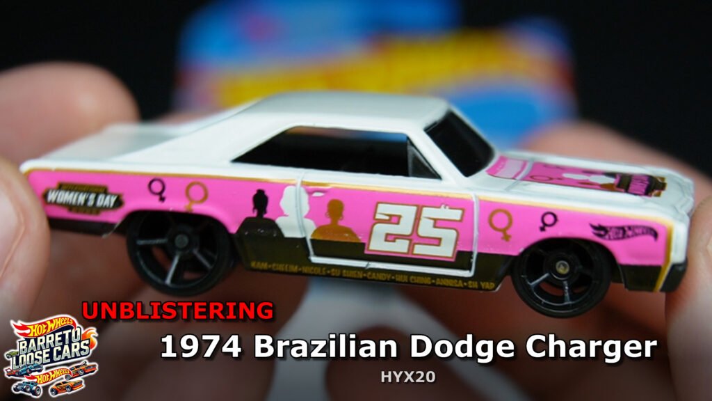 Review Completo: 1974 Brazilian Dodge Charger (HYX20) da Hot Wheels
