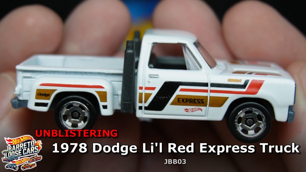 Review completo do 1978 Dodge Li’l Red Express Truck da Hot Wheels (JBB03)