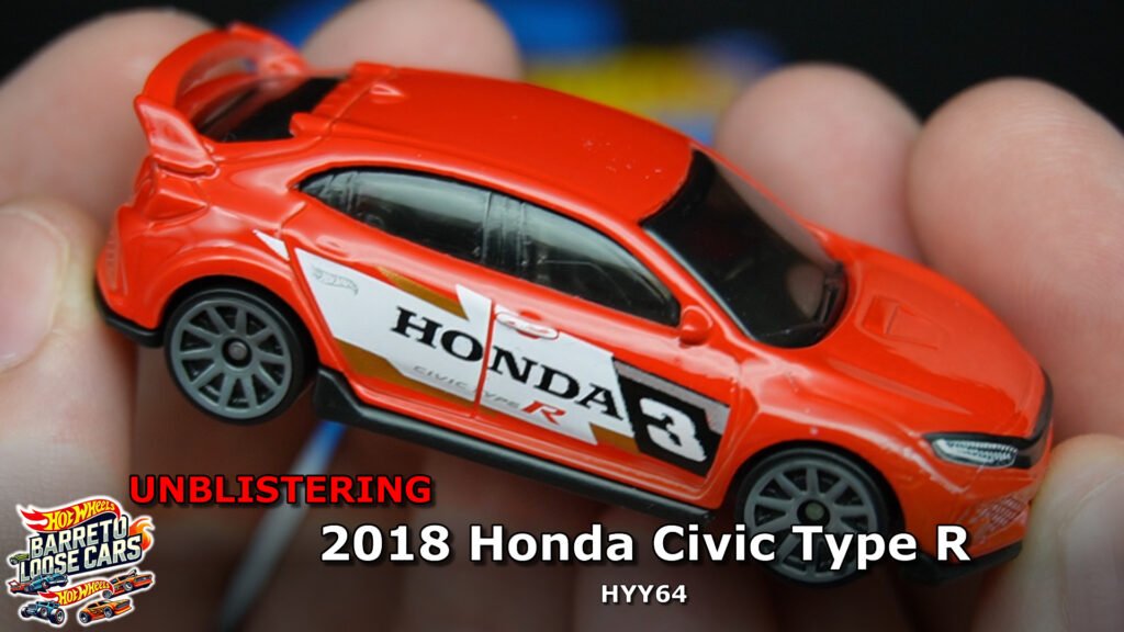 Review Completo: 2018 Honda Civic Type R Hot Wheels (HYY64)!