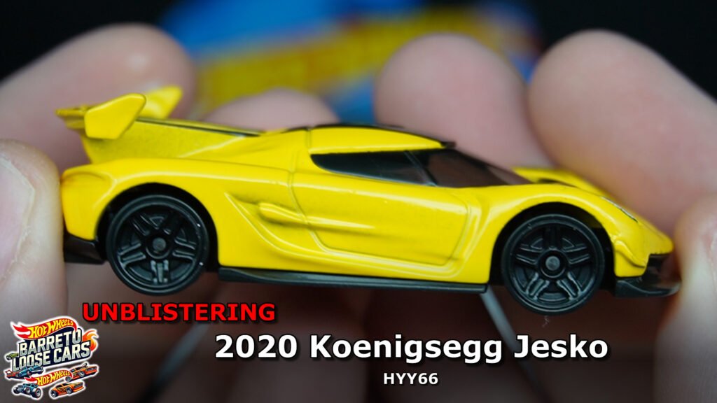 Review completo do 2020 Koenigsegg Jesko (HYY66) Hot Wheels Mainline 2025