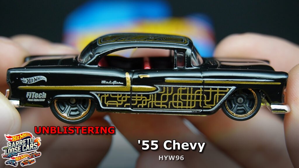 Review completo: Hot Wheels ’55 Chevy (HYW96) Main Line 2025