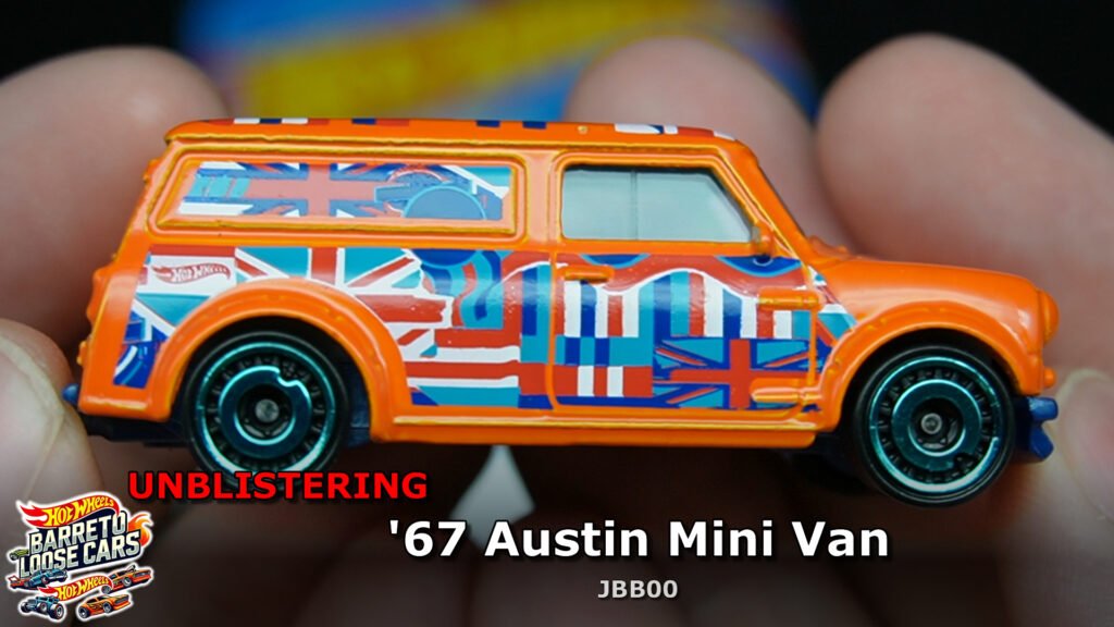 Review completo do ’67 Austin Mini Van (JBB00) da Hot Wheels