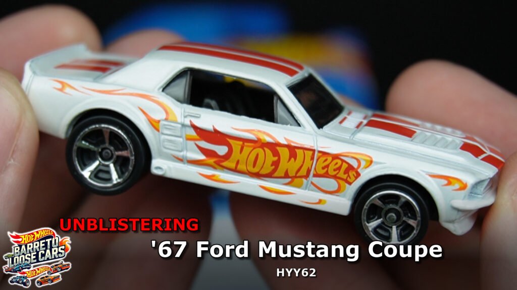 Review Completo do ’67 Ford Mustang Coupe da Hot Wheels (HYY62)
