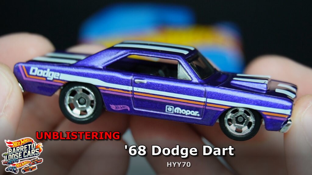 Review completo do ’68 Dodge Dart Hot Wheels 2025 (HYY70)