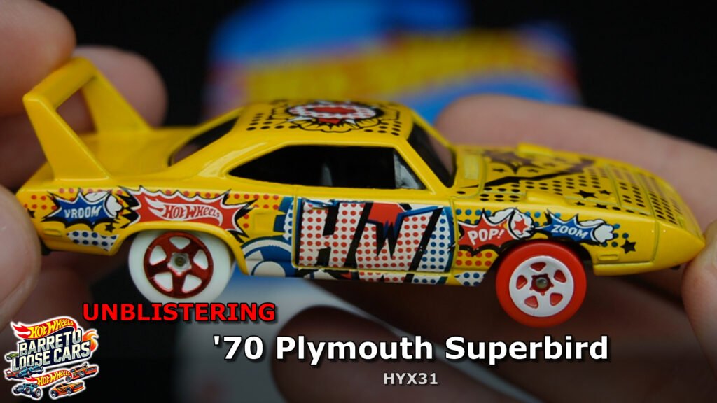 Review completo do ’70 Plymouth Superbird da Hot Wheels (HYX31)