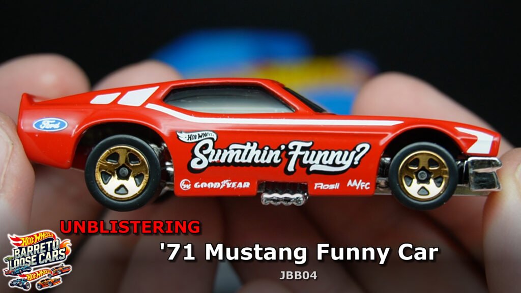 Review completo do ’71 Mustang Funny Car (JBB04) Hot Wheels