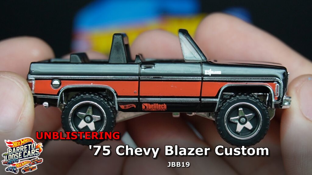 Review completo do ’75 Chevy Blazer Custom Hot Wheels (JBB19)