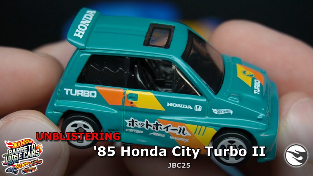 Review completo do ’85 Honda City Turbo II Treasure Hunt (JBC25) da Hot Wheels