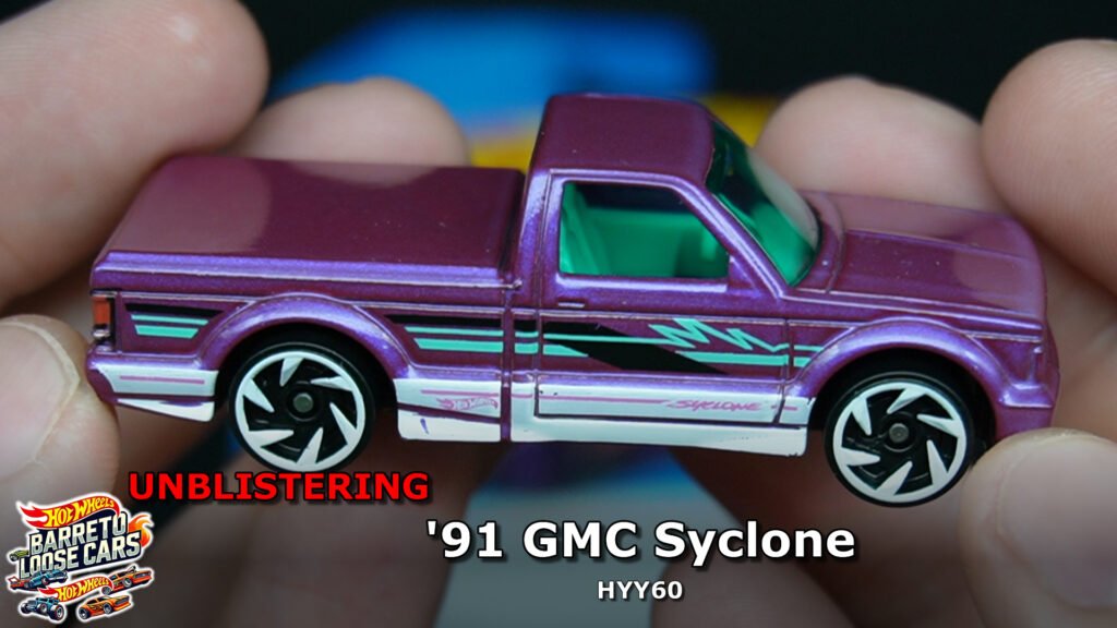 Review completo do ’91 GMC Syclone (HYY60) da Hot Wheels