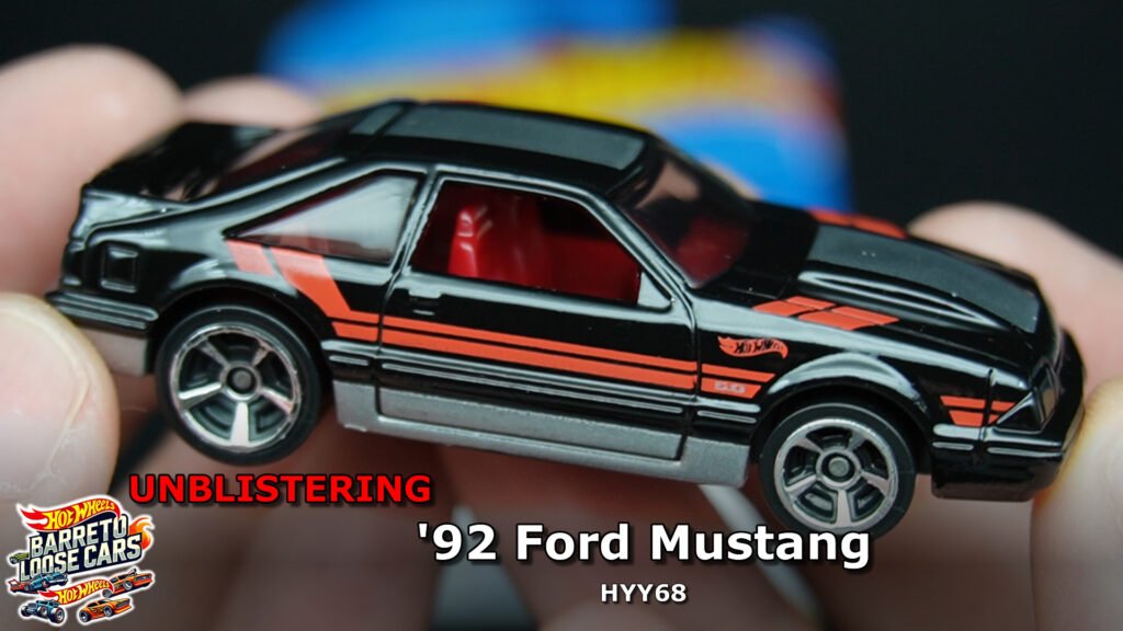 Review completo do ’92 Ford Mustang Hot Wheels (HYY68)
