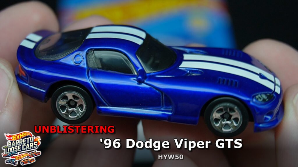 Review completo do ’96 Dodge Viper GTS Hot Wheels (HYW50)