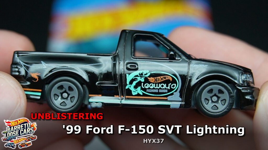 Review completo do ’99 Ford F-150 SVT Lightning Hot Wheels (HYX37)