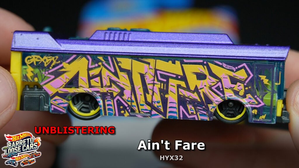 Review Completo: Hot Wheels Ain’t Fare (HYX32) Art Cars